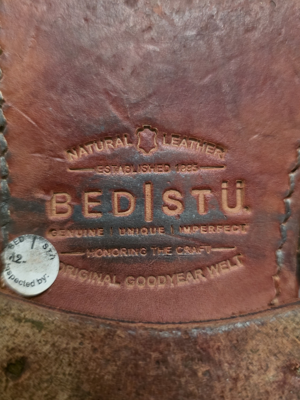 Boots Ankle Bed|Stü BECCA Artisan Leather Ankle Boots – Rare Scarlet/Red Patina - Picture 6 of 9